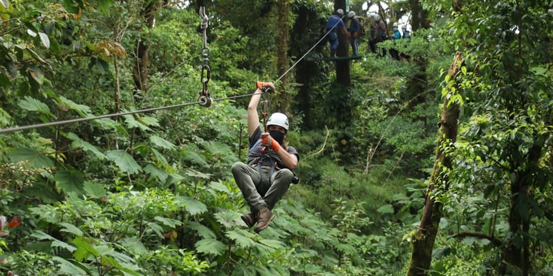 Ziplining Selvatura, Monteverde, Costa Rica