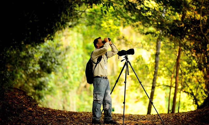 Turista en Monteverde Costa Rica