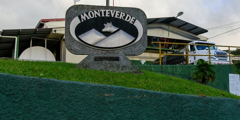 Quesos Monteverde, Cheese Factory at Monteverde