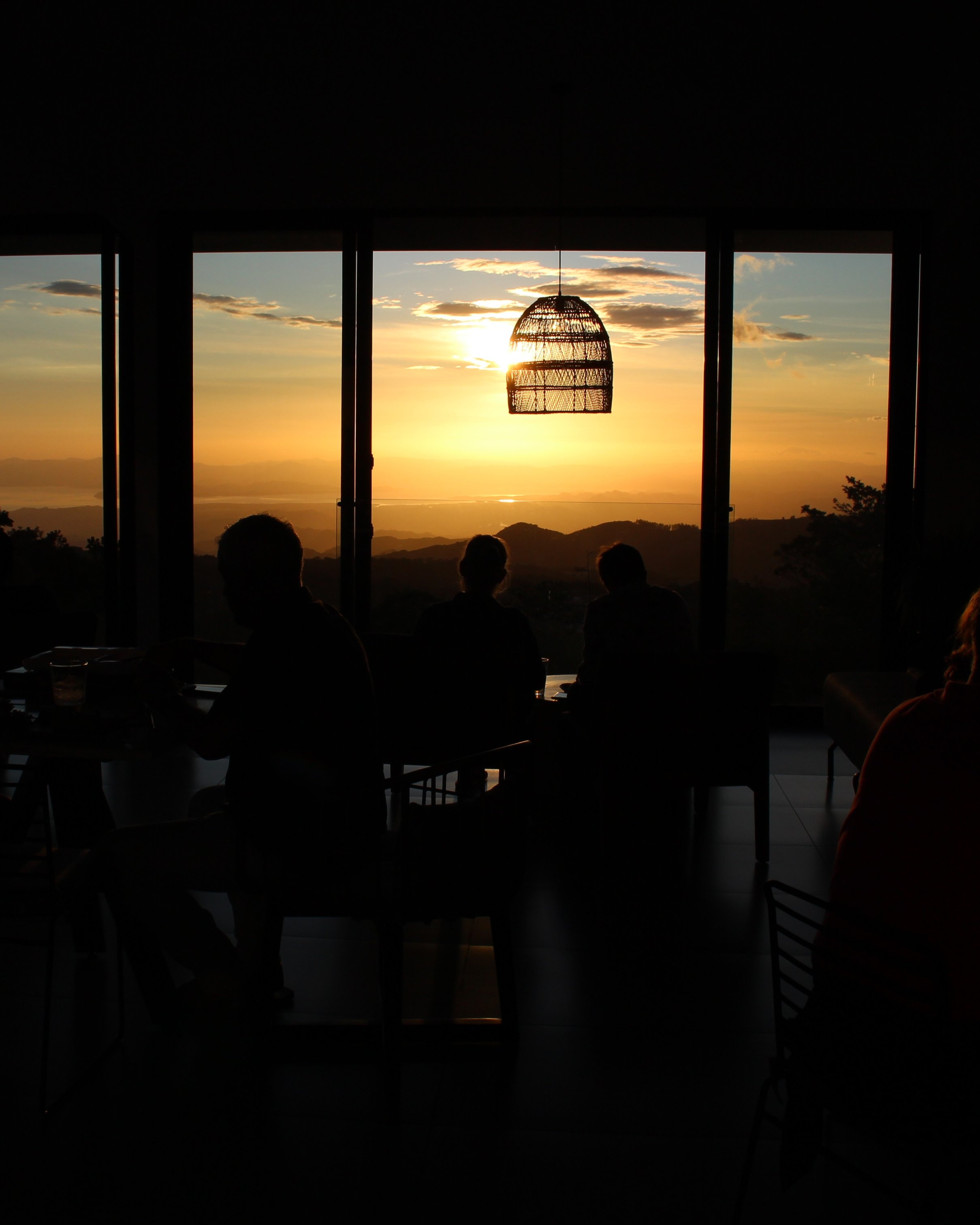 Restaurant sunset